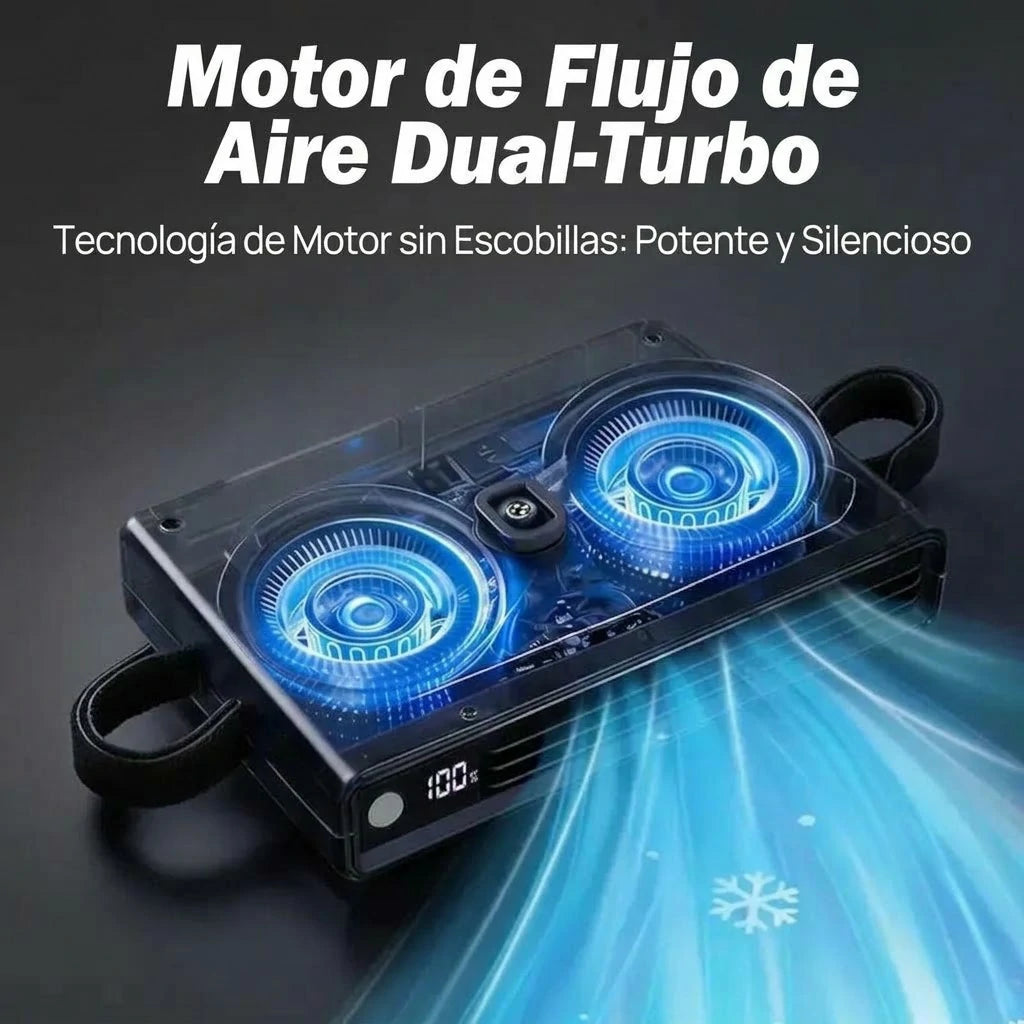 Ventilador Turbo USB Para Reposacabeza Asiento De Carro 5 Velocidades