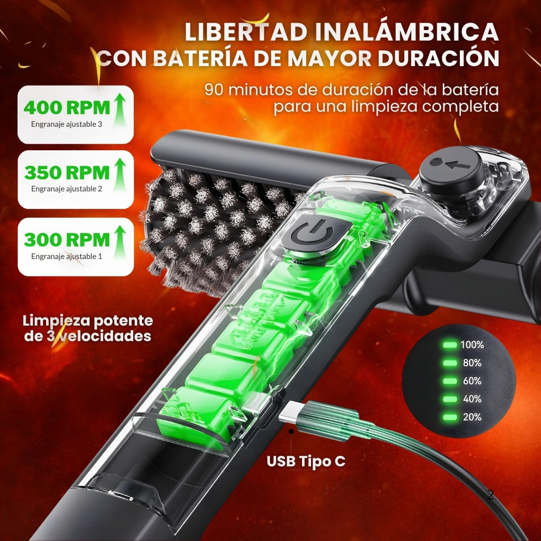 TurboGrill Clean® ¡Limpia y cuida tu parrilla!