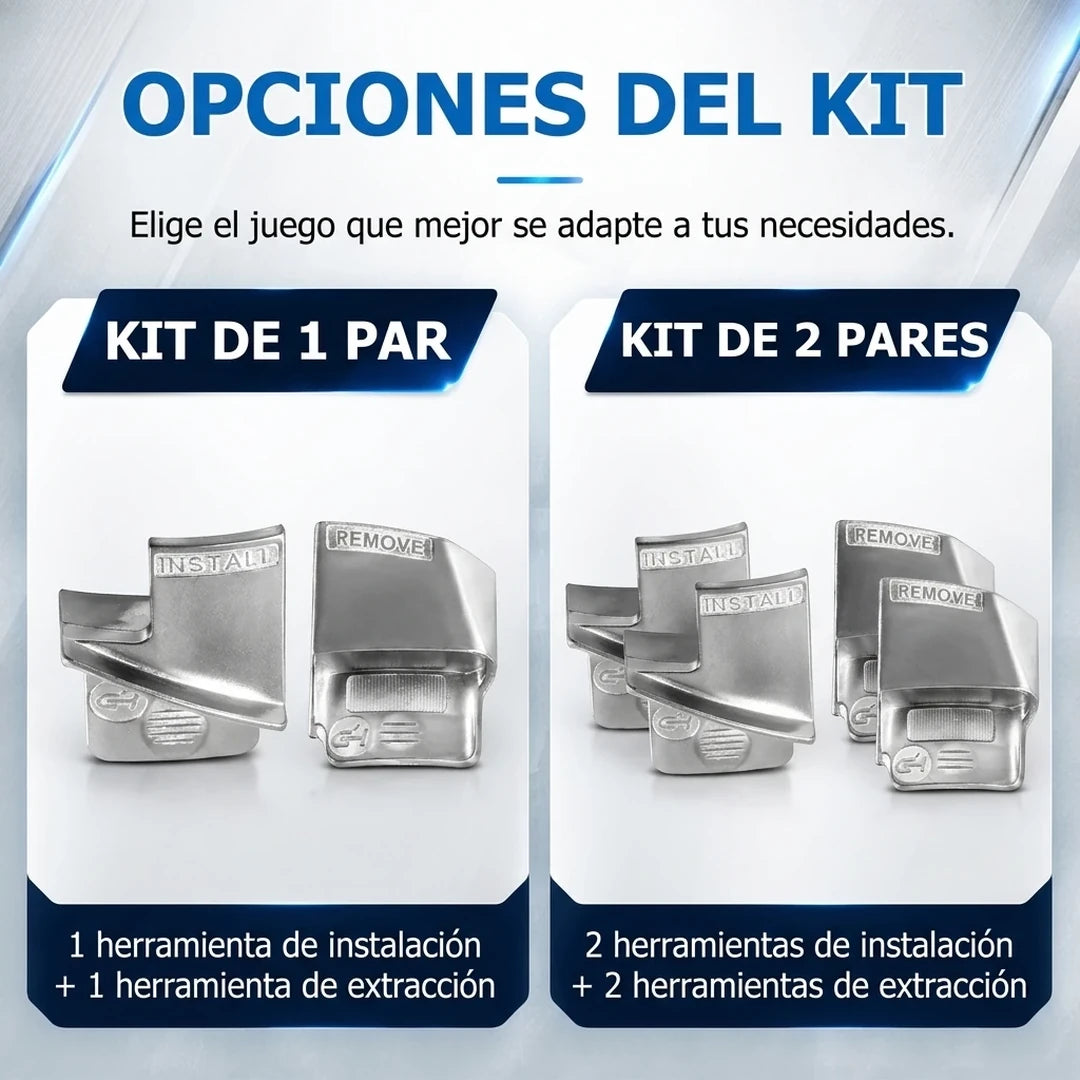 Pack X4 Herramienta Instalación Y Extracción Correa Tensora Motor