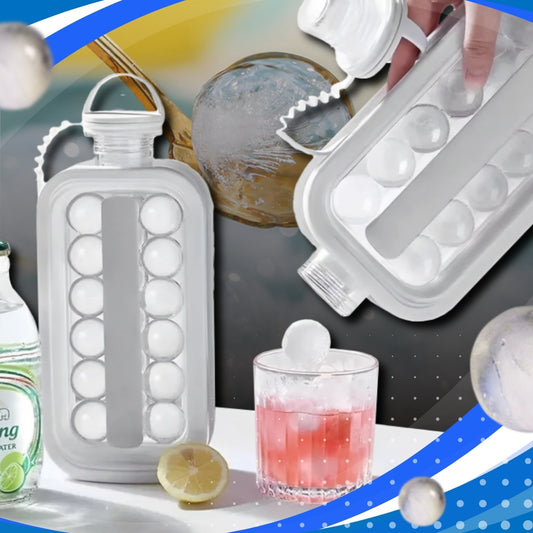 2x1 IceMaker Pro® ¡Crea esferas de hielo uniformes!