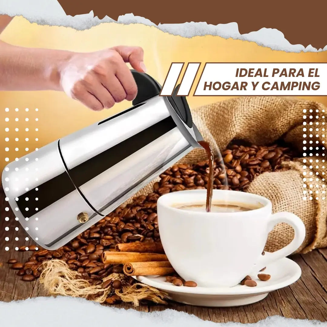 Cafetera Espresso Lite®︎ ¡Disfruta de mañanas sabrosas!