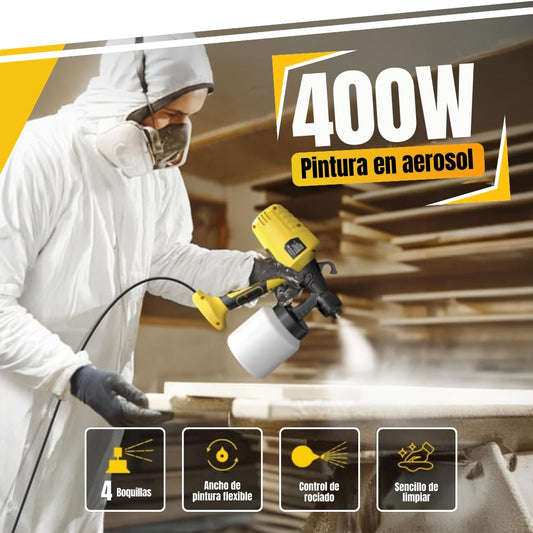 PowerSpray® ¡Control y comodidad al pintar!