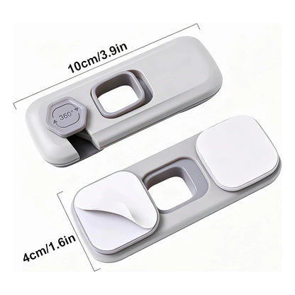 Pack x6 Cerradura De Seguridad Adhesiva 3M Para Nevera A Prueba De Niños