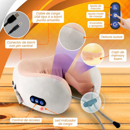 Masajeador de Cuello ¡El secreto para un cuello sin dolor!