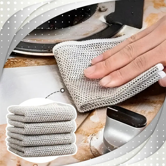 x10 EcoScrubs®  ¡Limpia con eficiencia sin rayar tus ollas!