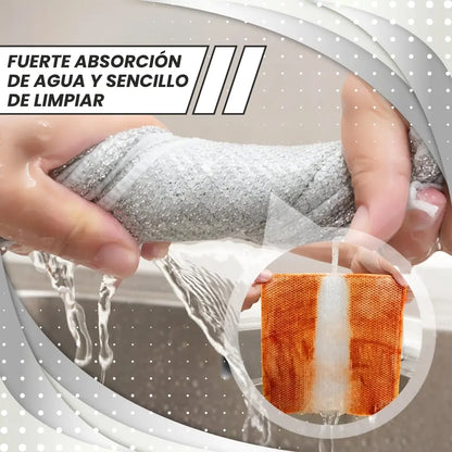 x10 EcoScrubs®  ¡Limpia con eficiencia sin rayar tus ollas!