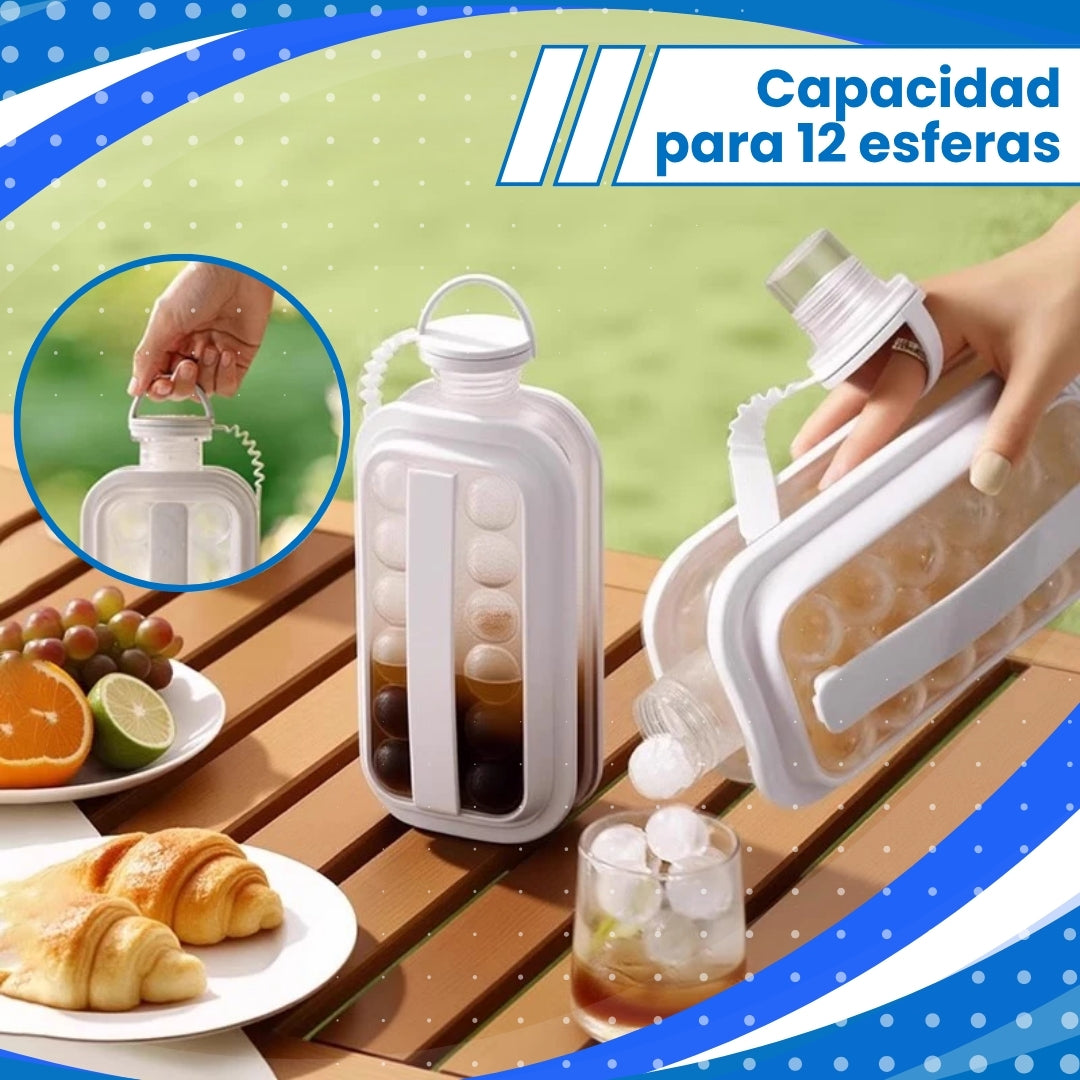 2x1 IceMaker Pro® ¡Crea esferas de hielo uniformes!