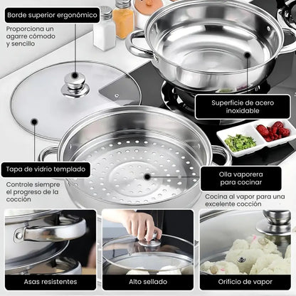 MaxVapor®︎ ¡La olla que revolucionará tu cocina!