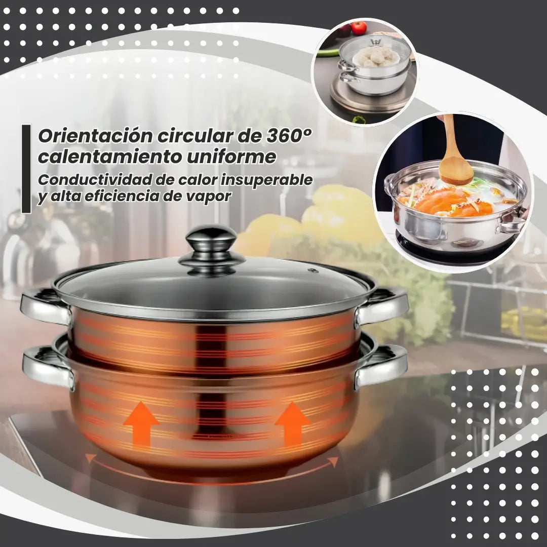 MaxVapor®︎ ¡La olla que revolucionará tu cocina!