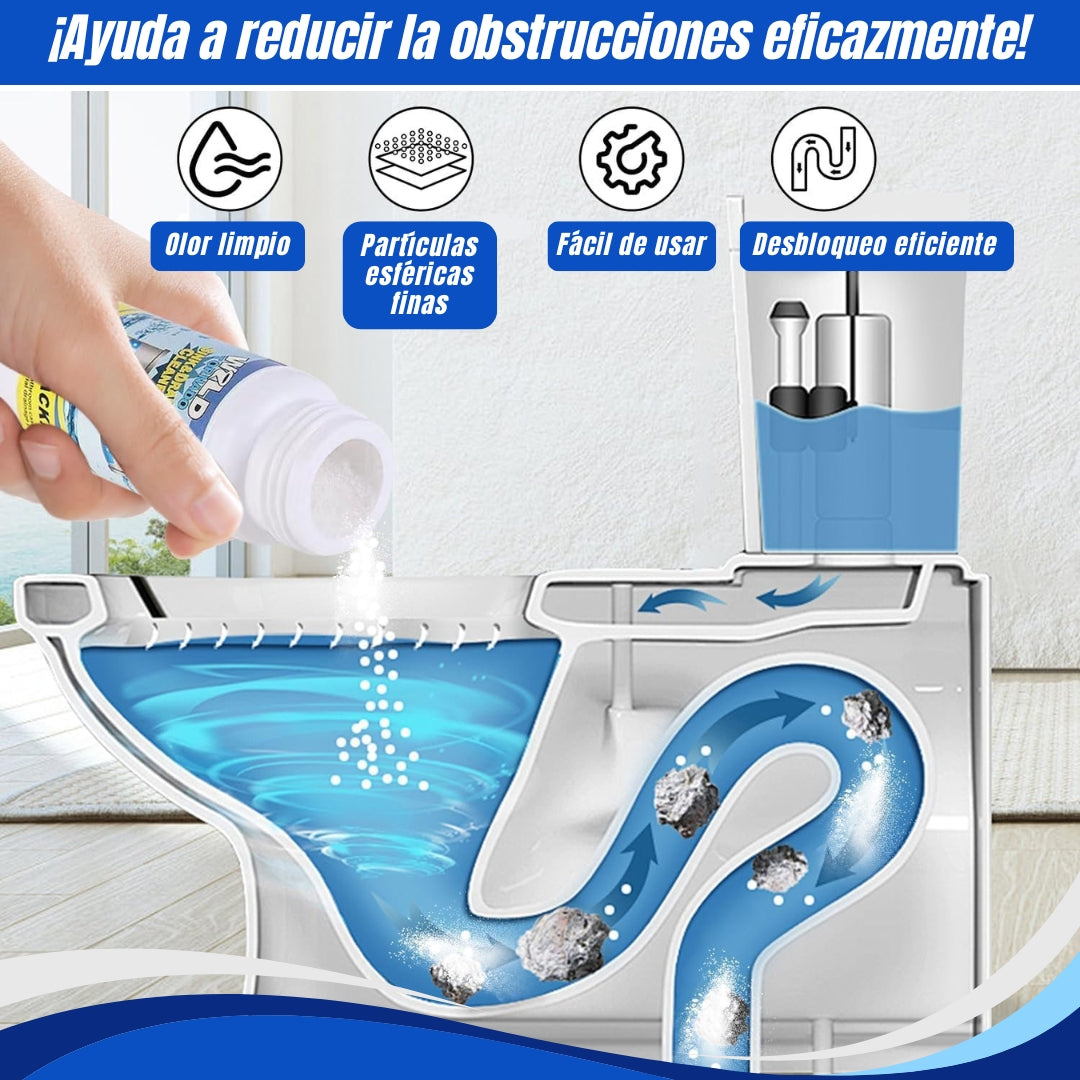 3x2 Wild Tornado® ¡Mantén tus tuberías limpias!