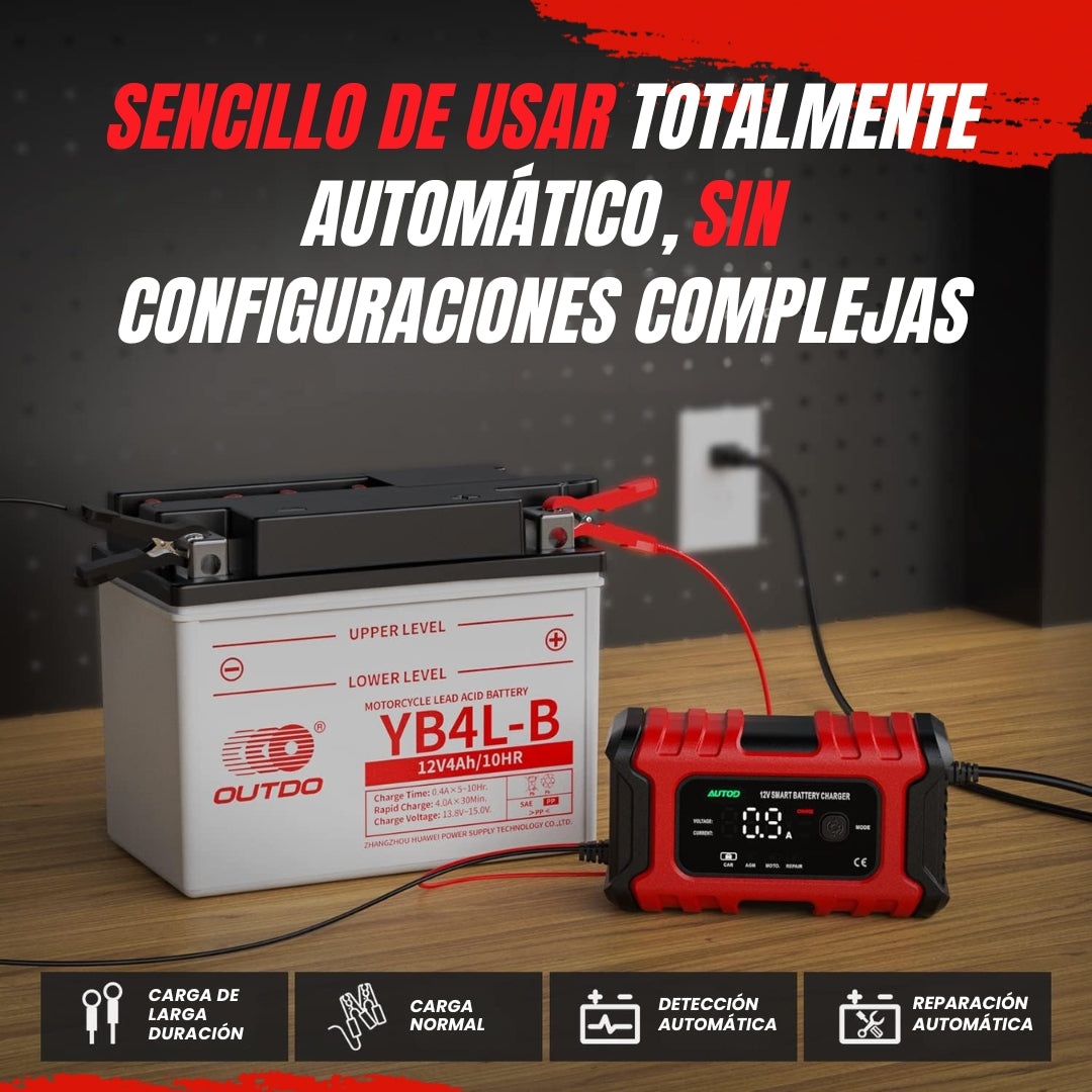 SafeCharge ¡Carga que cuida de tu batería!