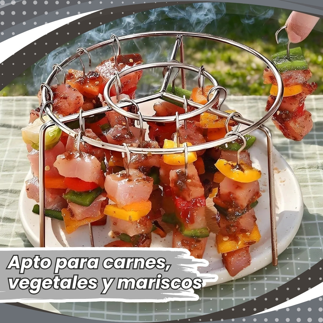 AirGrill® ¡Practicidad para tus brochetas!