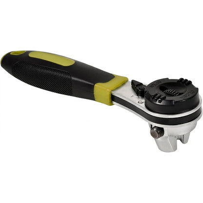Llave Trinquete Universal Mandíbula Ajustable Mango Antideslizante