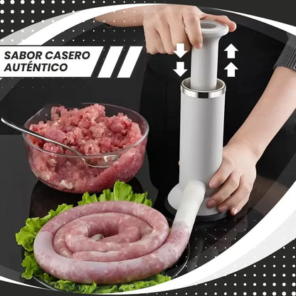 Embutidor de carnes ¡El embutidor 2 en 1 que necesitas!