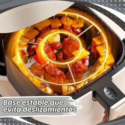 AirGrill® ¡Practicidad para tus brochetas!