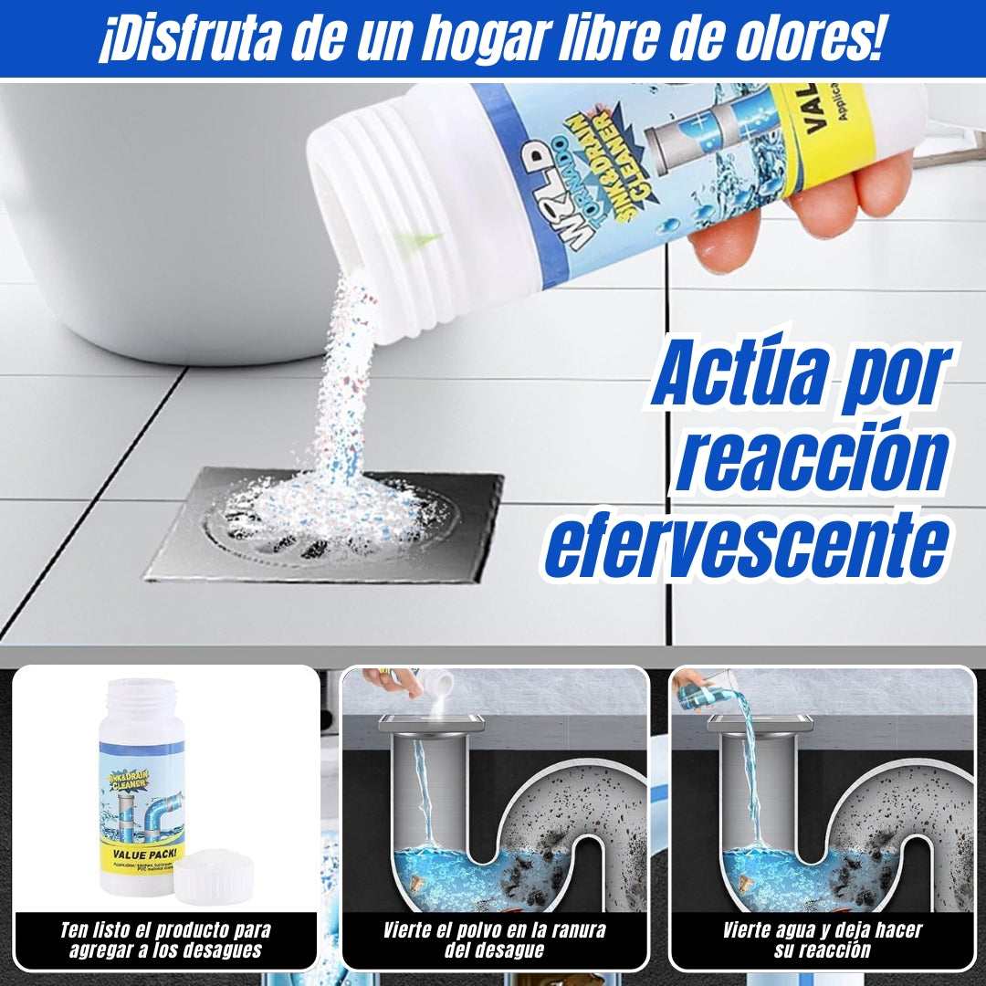 3x2 Wild Tornado® ¡Mantén tus tuberías limpias!