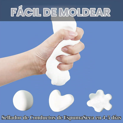 Pack x30 Arcilla Selladora Impermeable Blanca Acabados Limpios Bloqueo de Plagas
