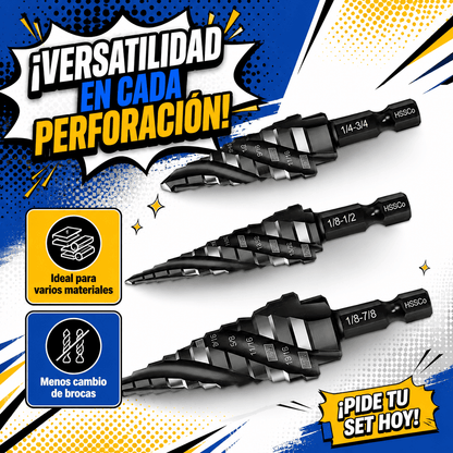 Brocas MetalFast 3x® ¡Trabaja con mayor control!