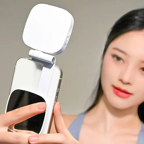 Pack x2 Luz LED Selfie Magnética Plegable Compatible MagSafe