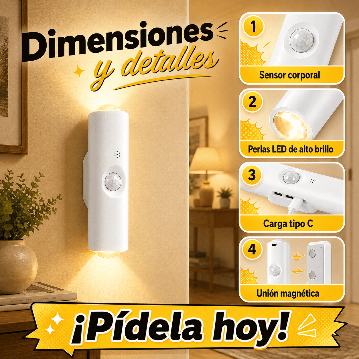 Luces LumiColor® ¡Dale un nuevo brillo a tu hogar!