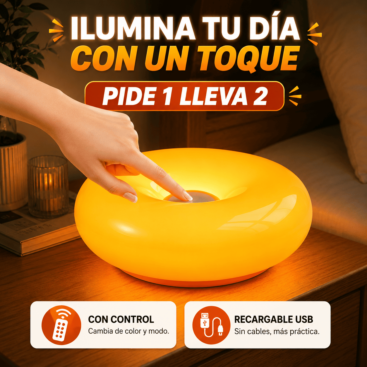 LumiDonut® ¡Haz brillar cada rincón!