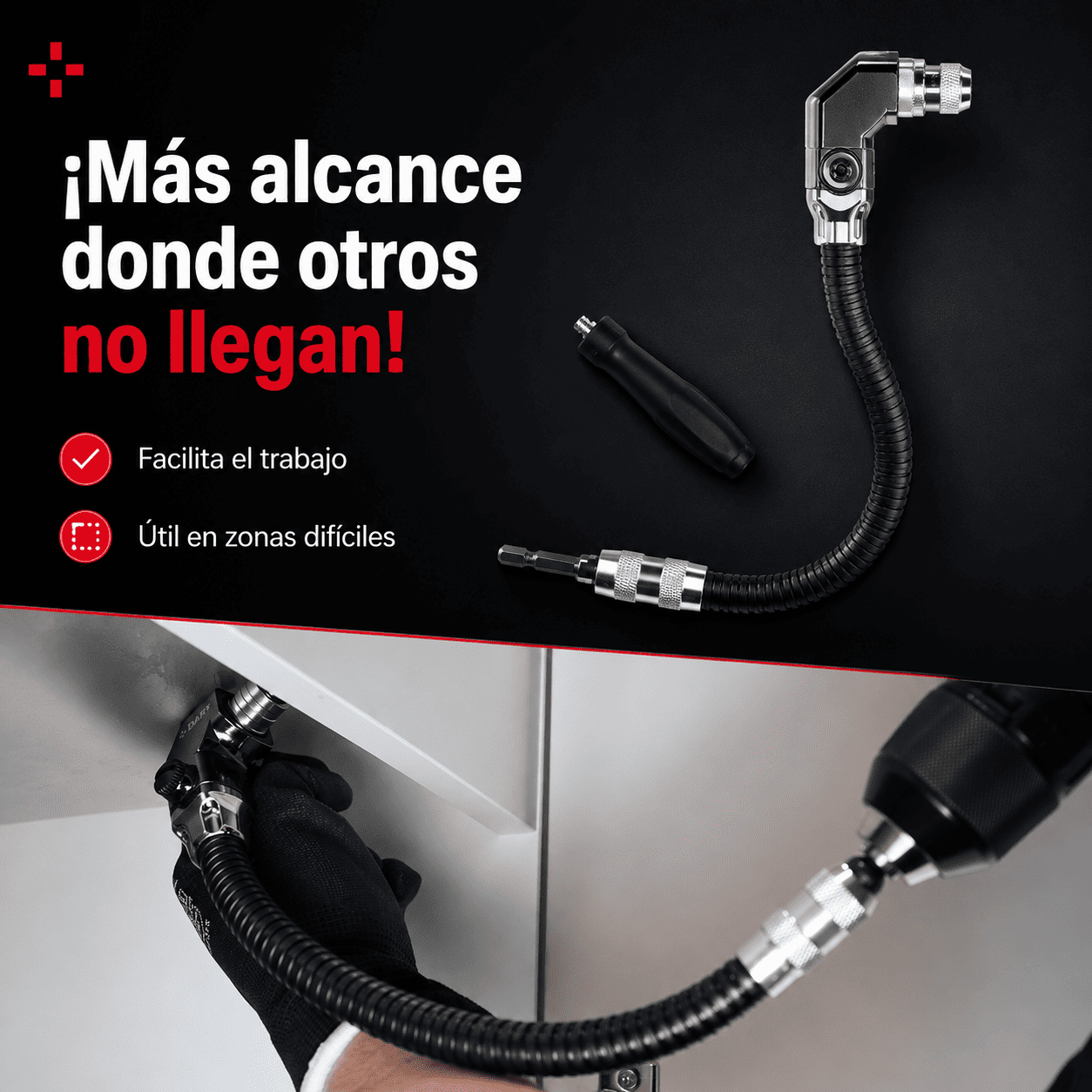 GiroFlex® ¡Accede a espacios difíciles!