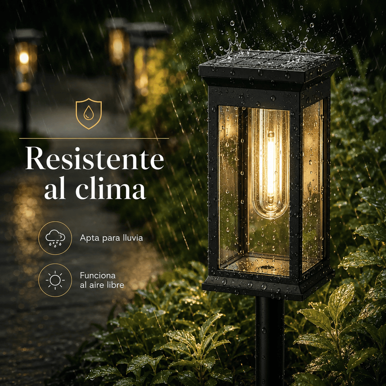SolarLux® ¡Dale elegancia a tu entrada!