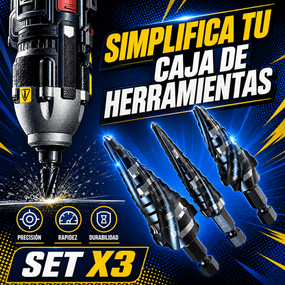 Brocas MetalFast 3x® ¡Trabaja con mayor control!