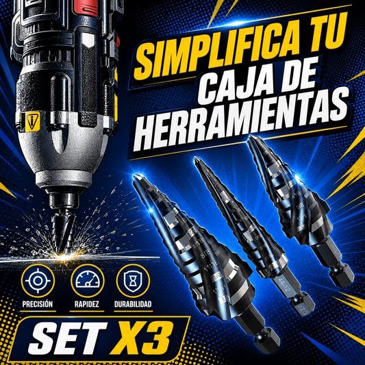 Brocas MetalFast 3x® ¡Trabaja con mayor control!