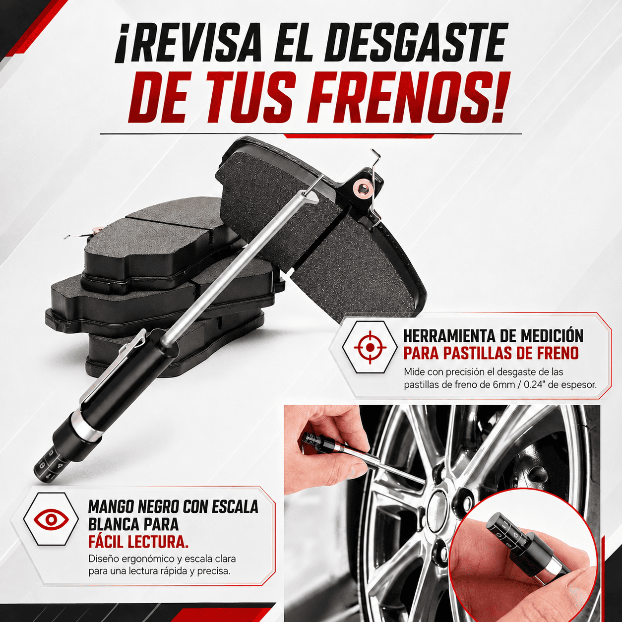 FrenoCheck® ¡Haz más práctica cada revisión!