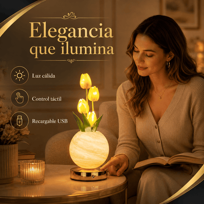 Lampara TulipGlow® ¡Ilumina y decora con estilo!