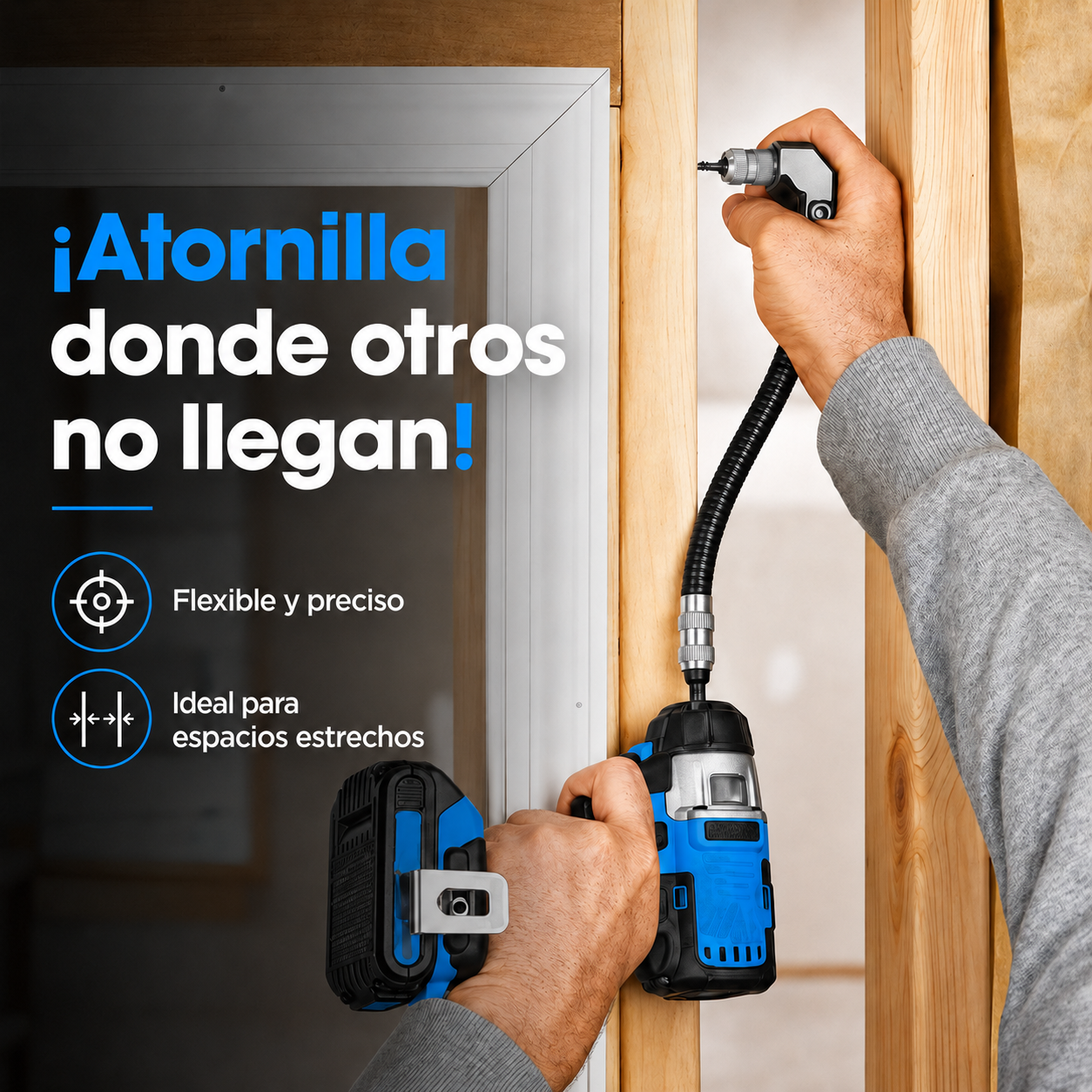 GiroFlex® ¡Accede a espacios difíciles!