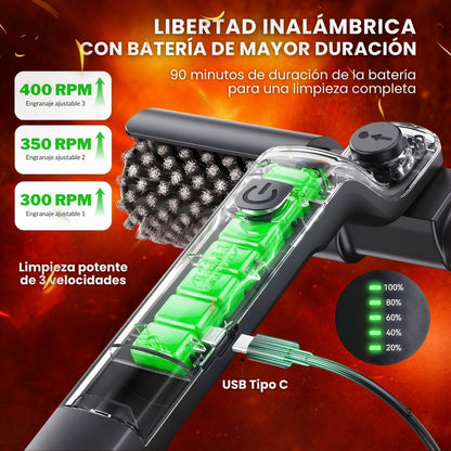 TurboGrill Clean® ¡Limpia y cuida tu parrilla!