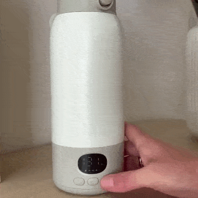 Calentador de Biberones Portátil Con Batería 16000 mAh y Control Exacto de Temperatura