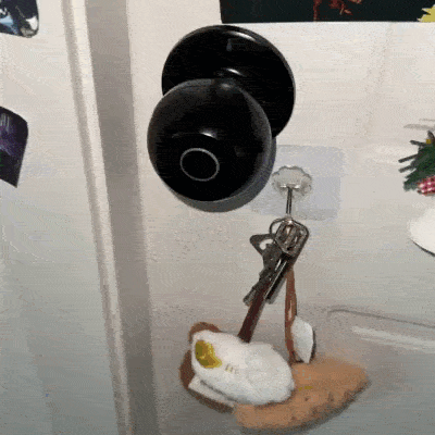 GHome Smart Perilla Inteligente 3en1 Con Huella Dactilar, App y Llave De Emergencia