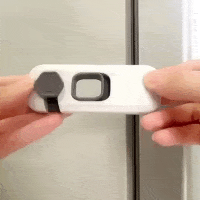 Cerraduras de Seguridad Infantil Con Adhesivo 3M y Mecanismo a Prueba de Niños (Pack x5)