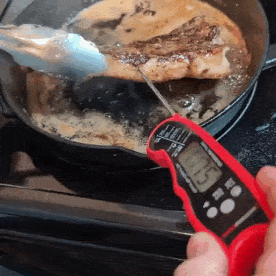 Kit x2 Termómetro Digital Instant Read Para Cocina / Parrilla Con Precisión ±1°F, IP67 Sumergible e Imán