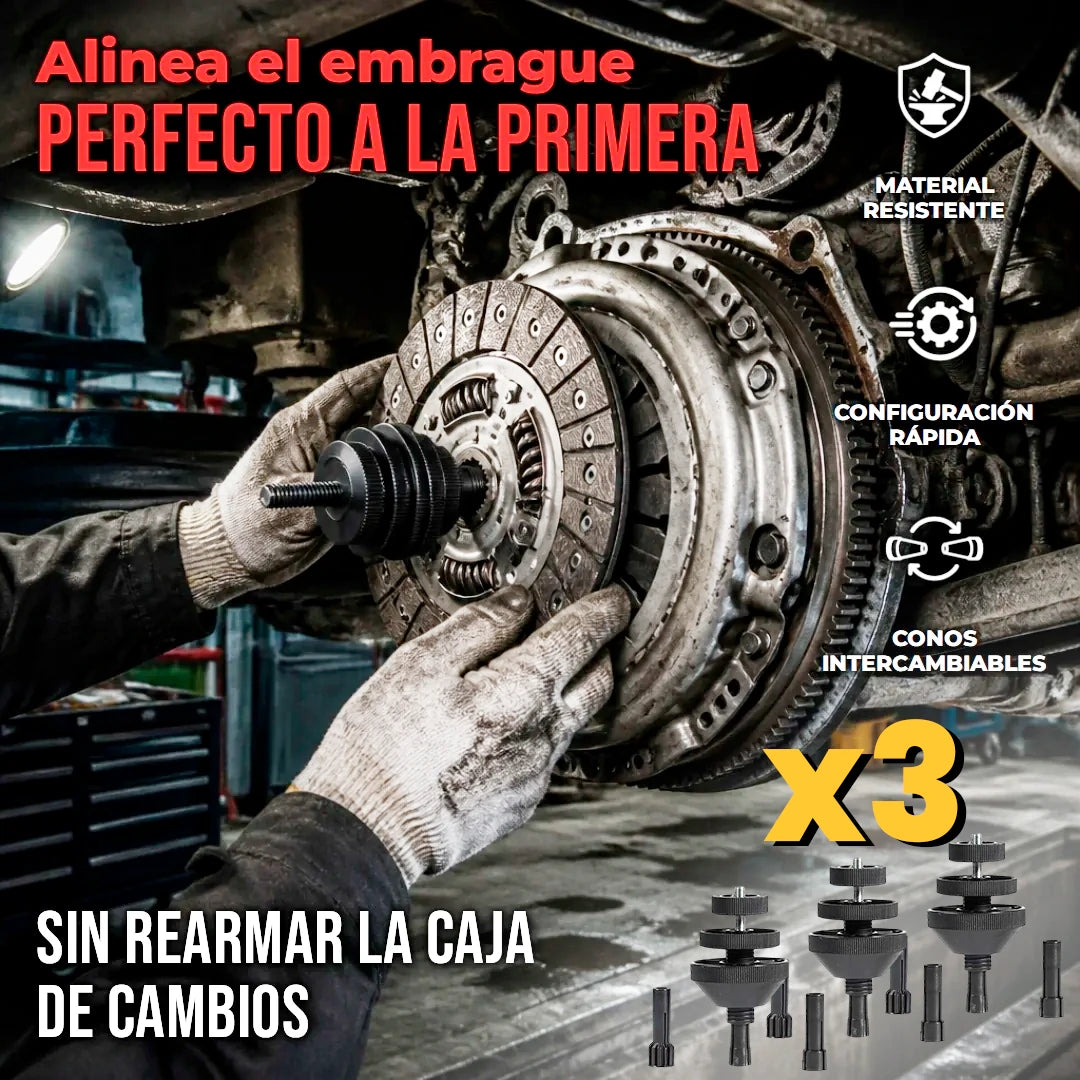 Pack X3 Herramienta Para  Alineación De Embrague