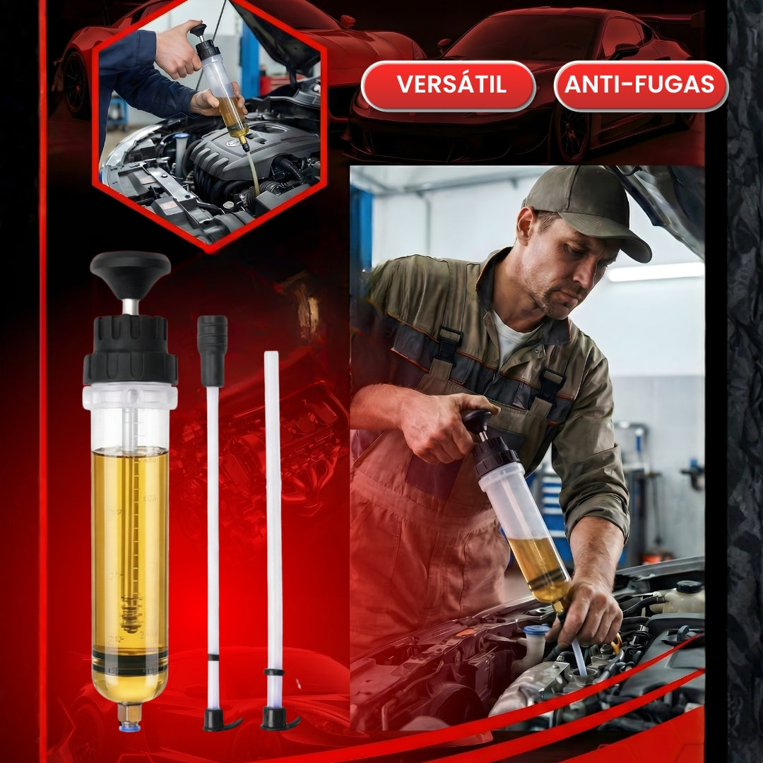 MultiFluid Extractor® ¡Extrae aceite y fluidos con control!