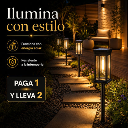 SolarLux® ¡Dale elegancia a tu entrada!