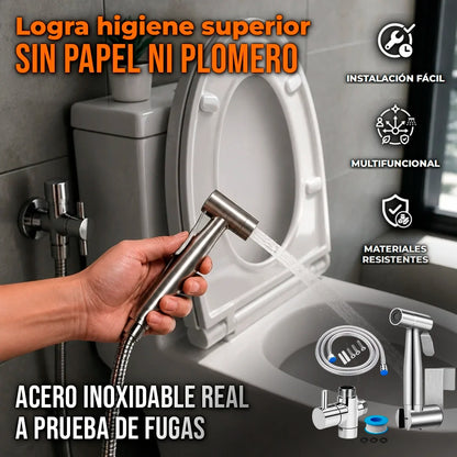 Kit Rociador Manual De Bidé Para Inodoro