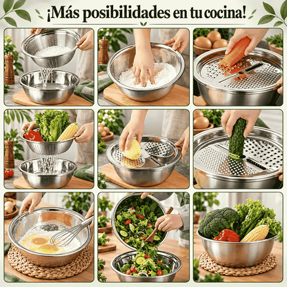 Kit MultiStrainer 3x® ¡Lleva practicidad a tus recetas!