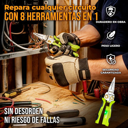 Pelacables 8 En 1 Profesional Multifunción Para Electricista