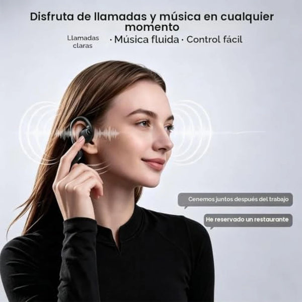 Auriculares Con Cámara POV Estabilizada EIS y Traducción IA En Tiempo Real