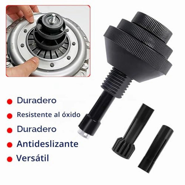 Kit Alineador de Embrague Universal Con 2 Conos Intercambiables Para Autos y Camiones Ligeros