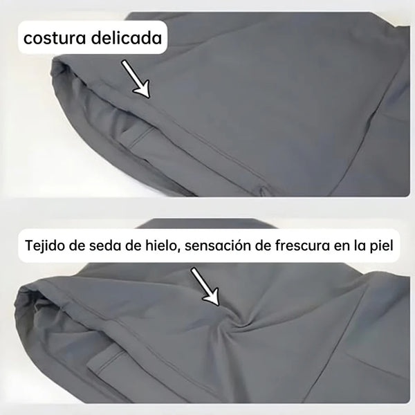 Pasamontañas UV 3 en 1 Con Protección Solar Total y Tejido Refrescante De Seda De Hielo
