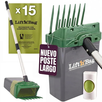 Recogedor Para Excrementos De Mascotas Con Mango Largo