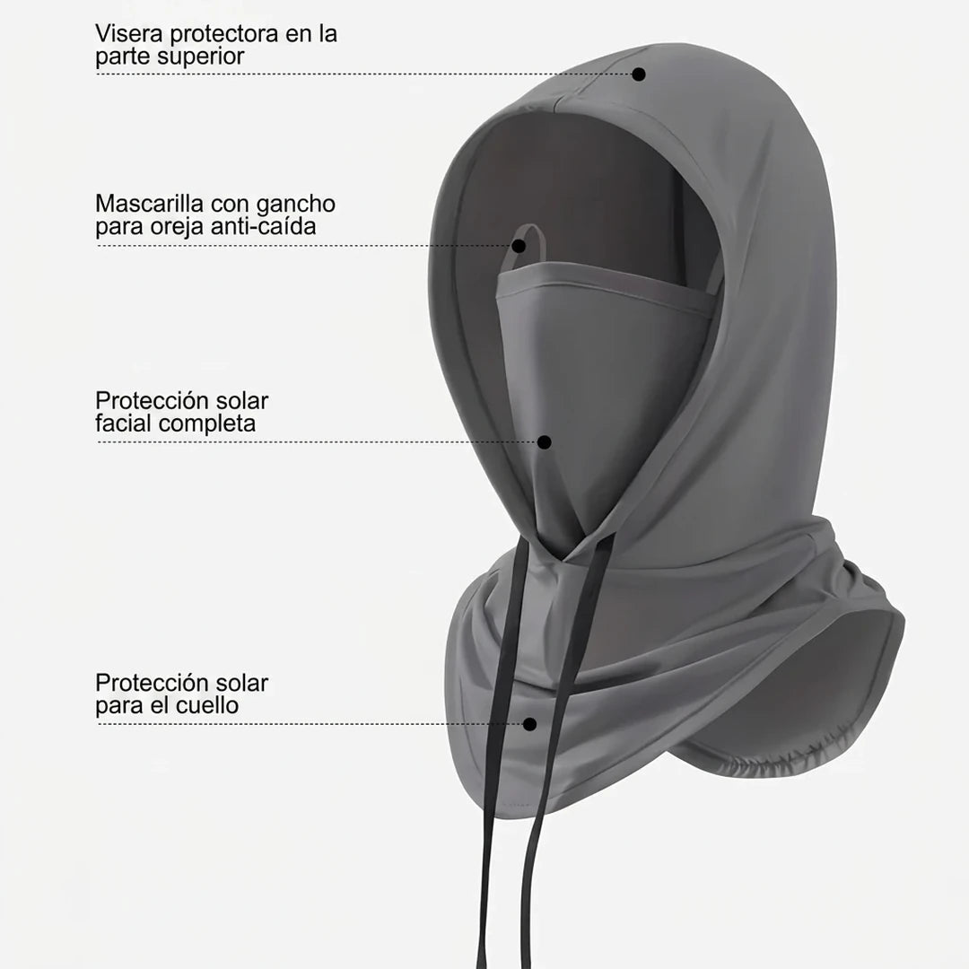 Pack x3 Máscara Balaclava Completa / Pasamontañas Para Protección Solar