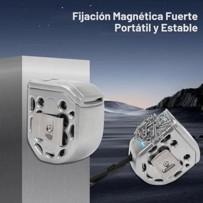 Pack X2 Cinta Métrica Cuerpo De Acero Inoxidable De Fijación Magnética 5 Mts