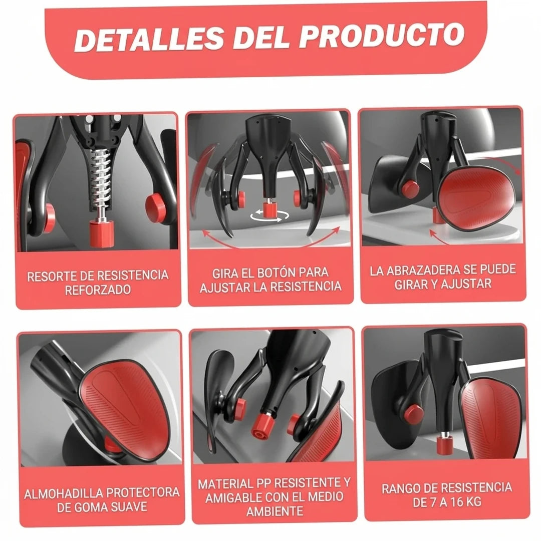 Ejercitador Muscular Suelo Pélvico Multifuncional Resistencia Ajustable